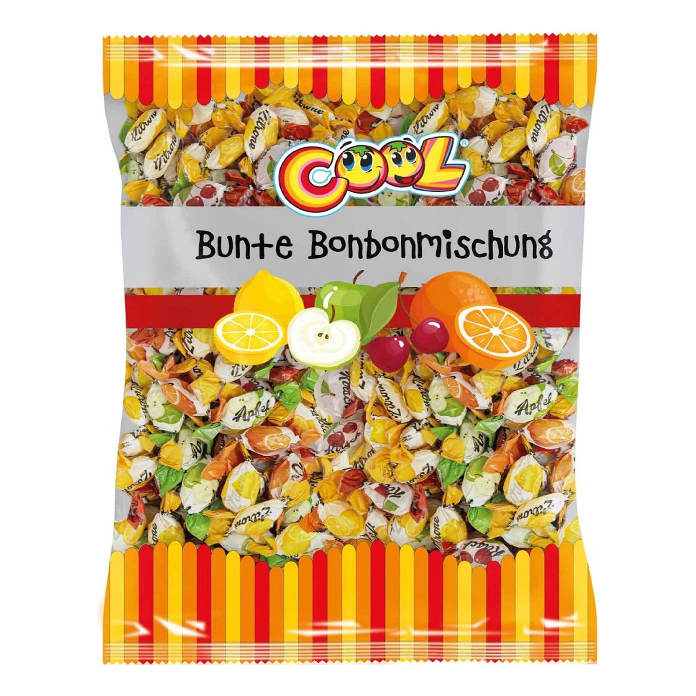 Cool Hård Frugtkaramel Økonomipakke - 2 kg
