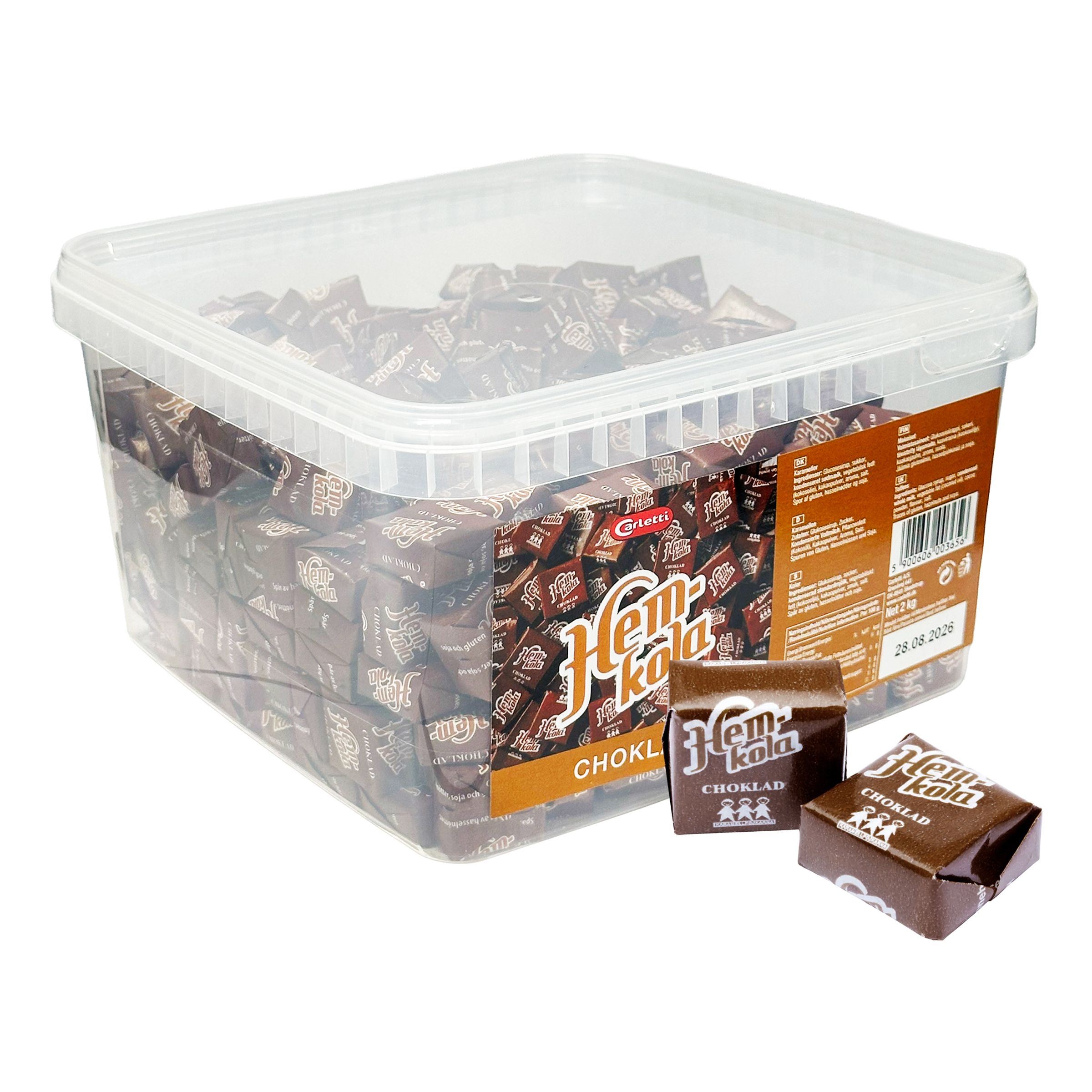Hjemmelavet Karamel Chokolade Økonomipakke - 2 kg