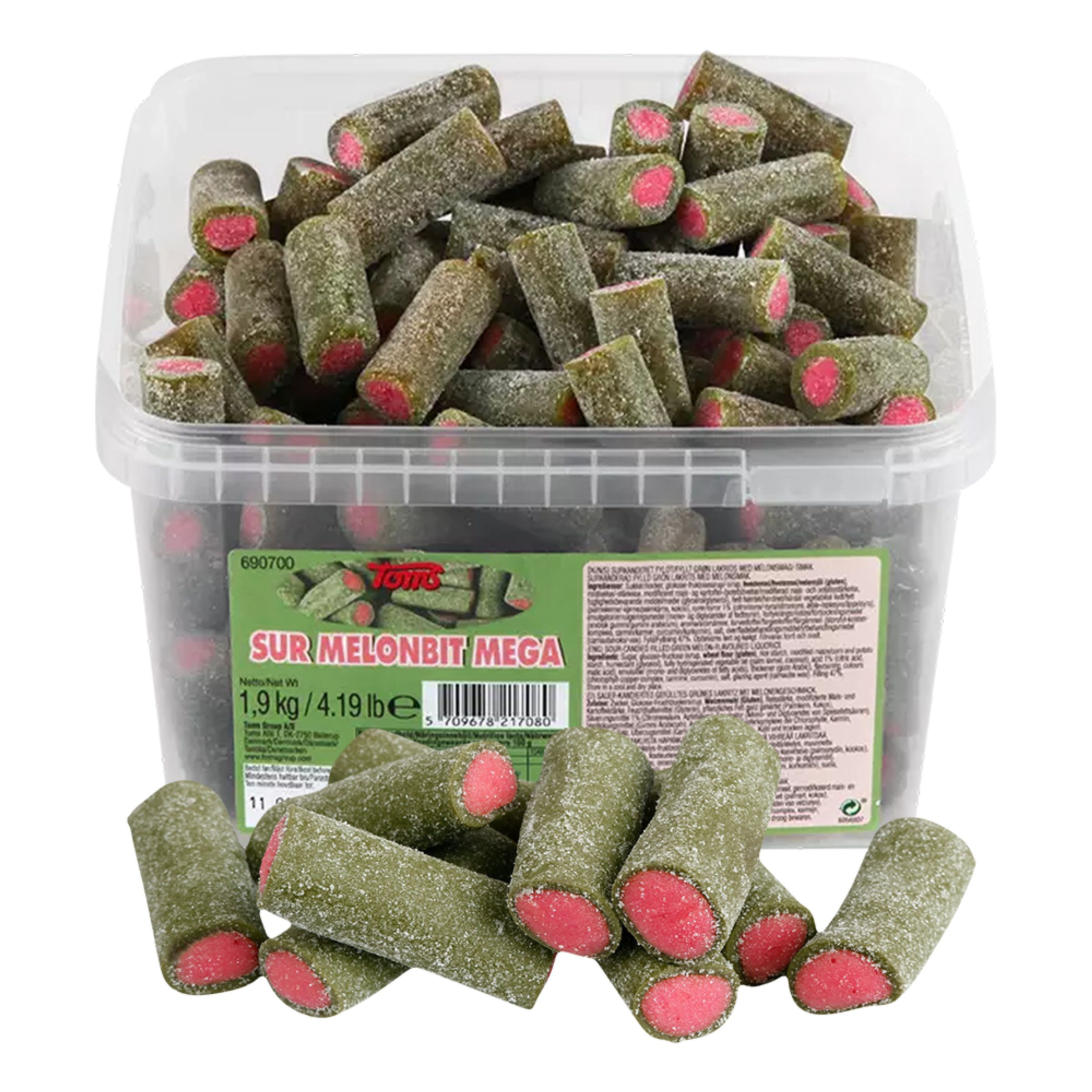Toms Sur Melonbit Mega Økonomipakke - 1,9 kg