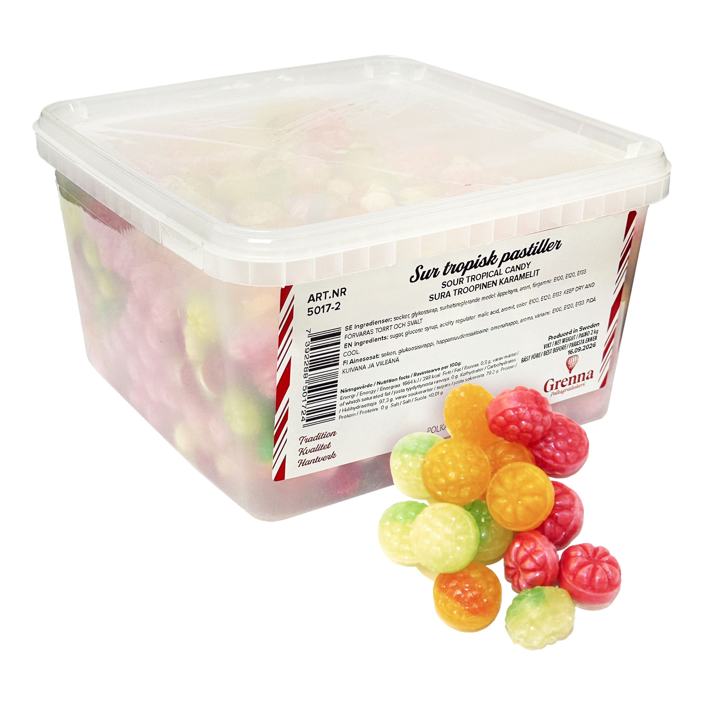 Sur Tropisk Blandingsøkonomipakke - 2 kg
