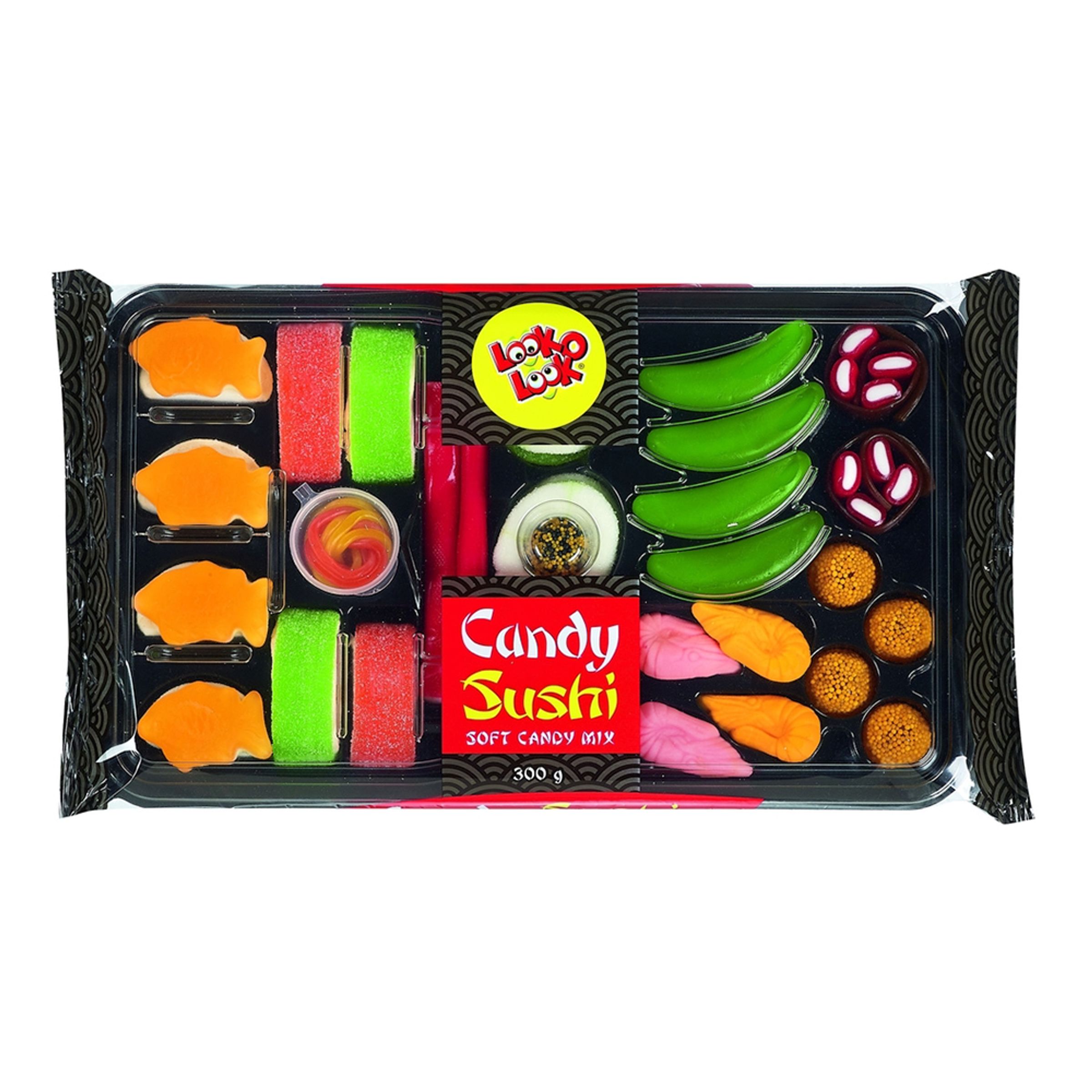 Look-O-Look Sushi Slik - Stor (26 stykker)