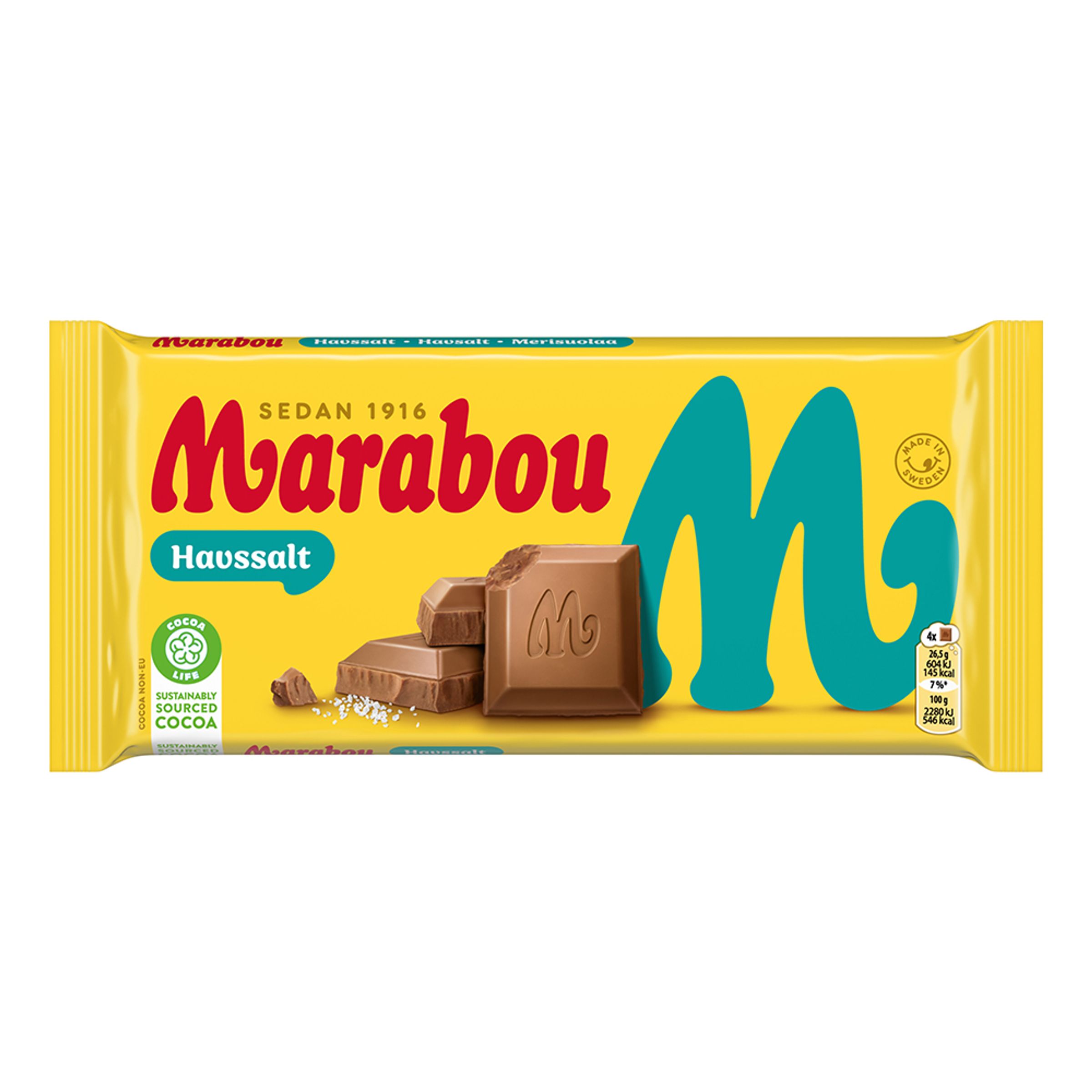 Marabou Havsalt - 160 g