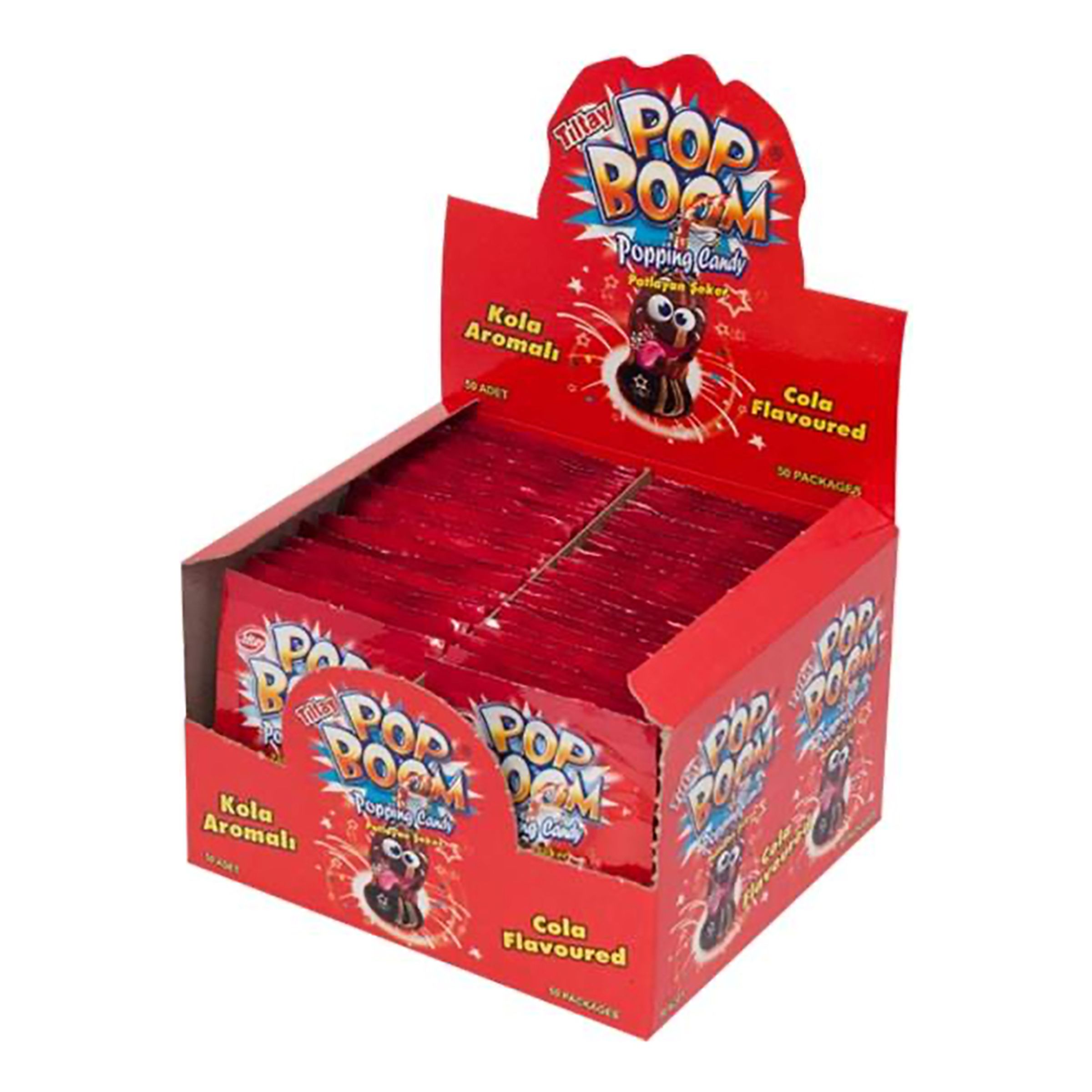 Pop Boom Cola Storpak - 50-stk