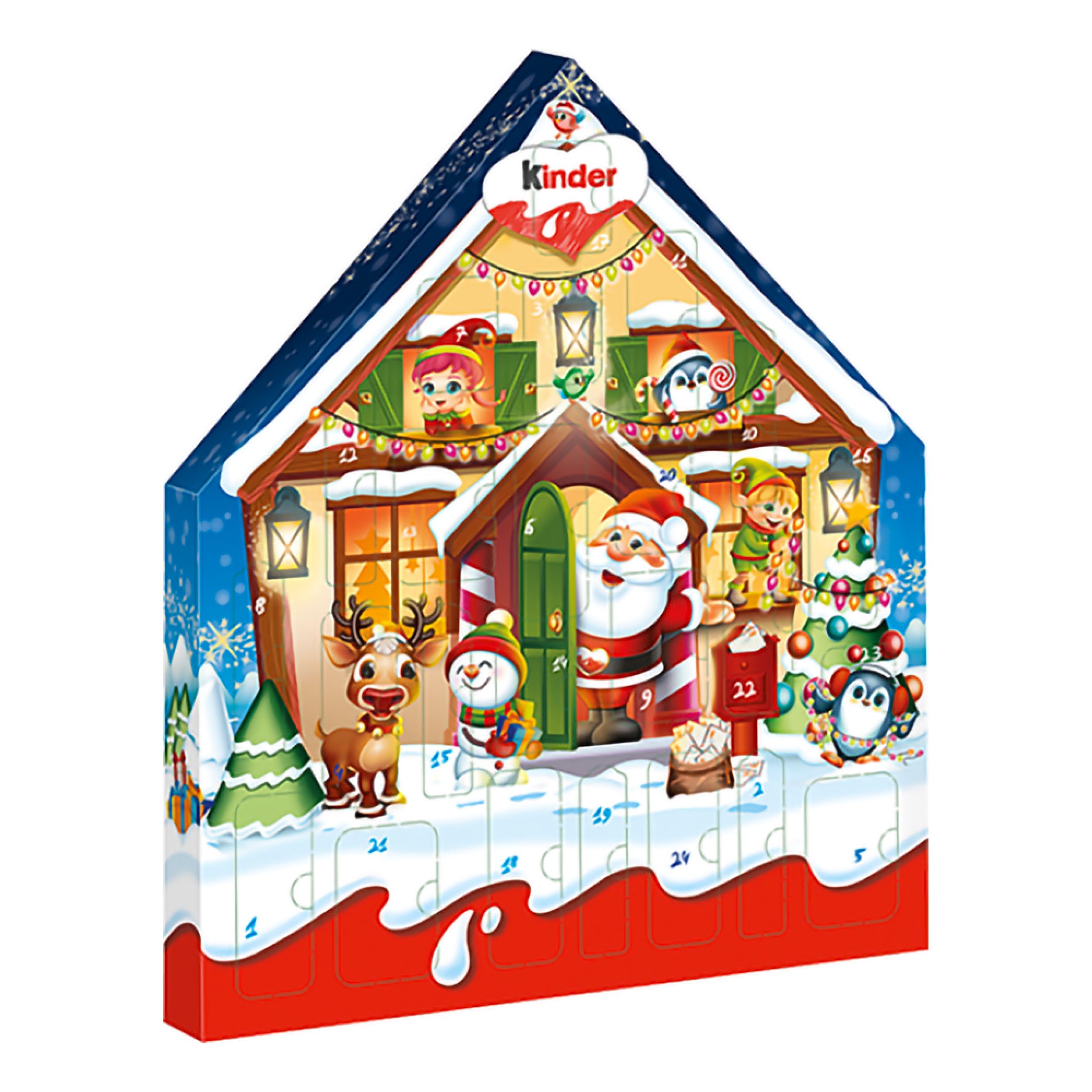 Kinder Maxi Mix Chokoladekalender - 351 gram