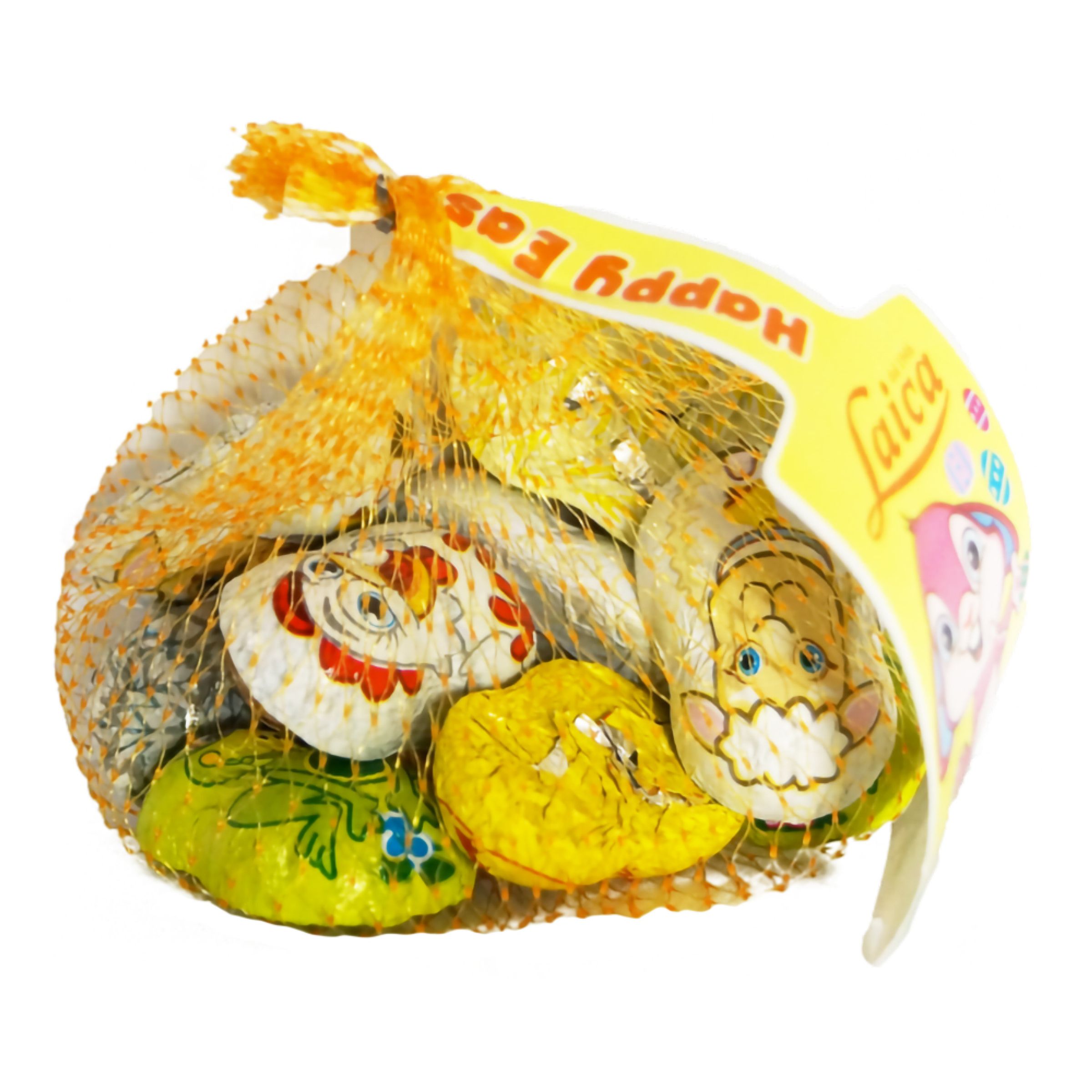 Fyldte Påskefigurer i Net - 70 g